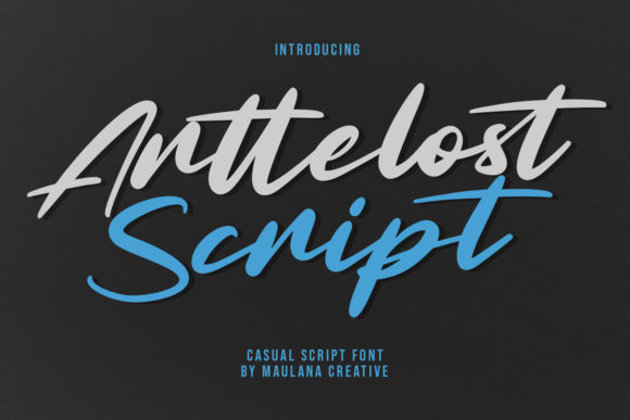 Arttelost Script: Your New Go-To Handwritten Font
