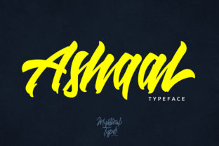 Ashaal Script: The Modern Handwritten Font That Elevates Your Design