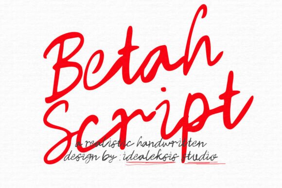 Betah Script: A Brush Font with Unmistakable Energy