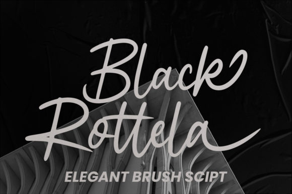 Black Rotela Script: A Playful Font for Creative Projects