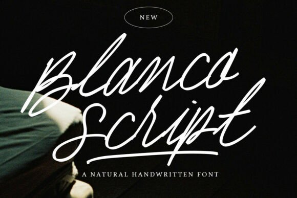 Blanco Script: Effortless Handwriting with an Editorial Edge