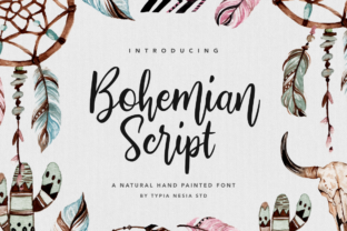 Bohemian Script: The Fresh Handwritten Font for Authentic Design