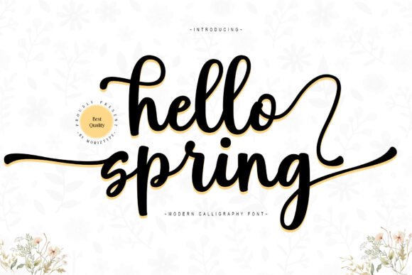 Bringing Joy to Design with Hello Spring Script