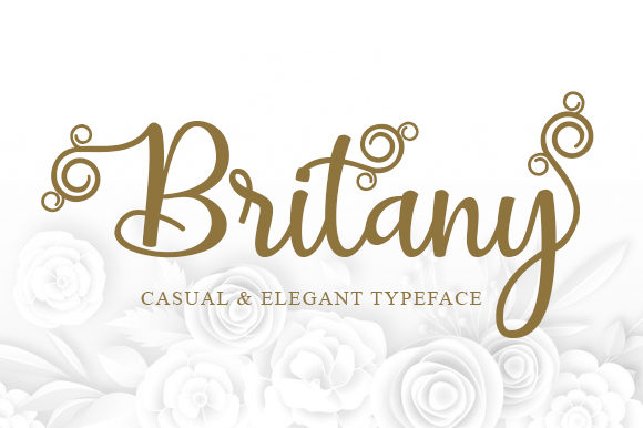Britany Script: Embracing Organic Elegance in Design
