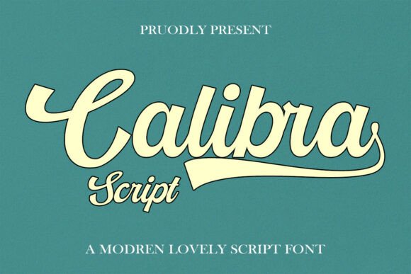 Calibra Script: Crafting Cool & Unique Design with a Handwritten Font