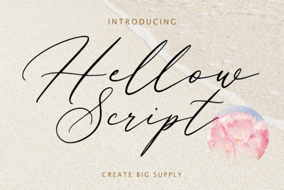 Discover the Charm of Hellow Script for Creative Projects