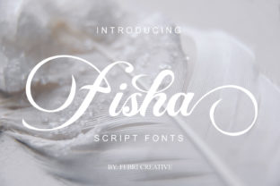 Fisha Script: A Luxurious Handwritten Font with Bold Character