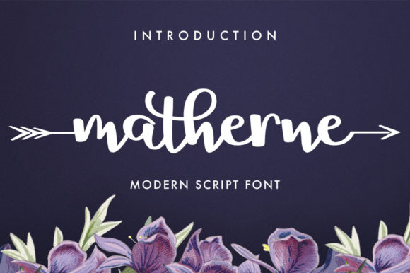 Matherne Script: A Playful Typeface for Creative Ideas