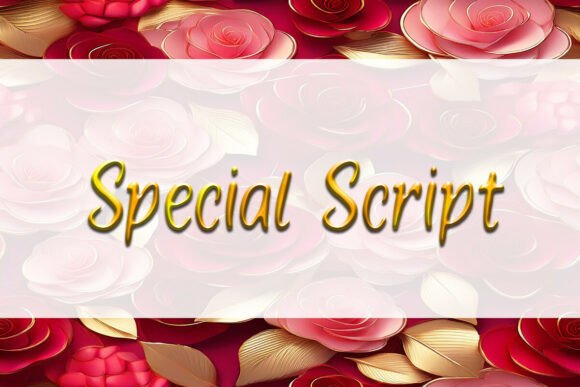 Special Script: The Font That Brings Your Designs to Life
