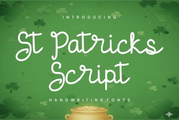 St Patricks Script: Your Go-To Festive Display Font