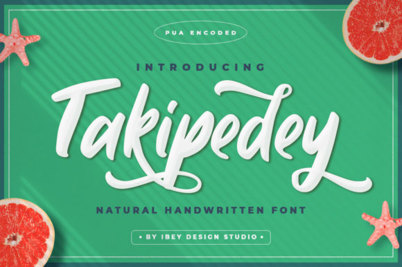 Why Takipedey Script is the Sweet Calligraphy Your Designs Need