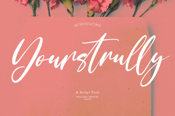 Why Yourstrully Script Feels Like a Love Letter in Every Design